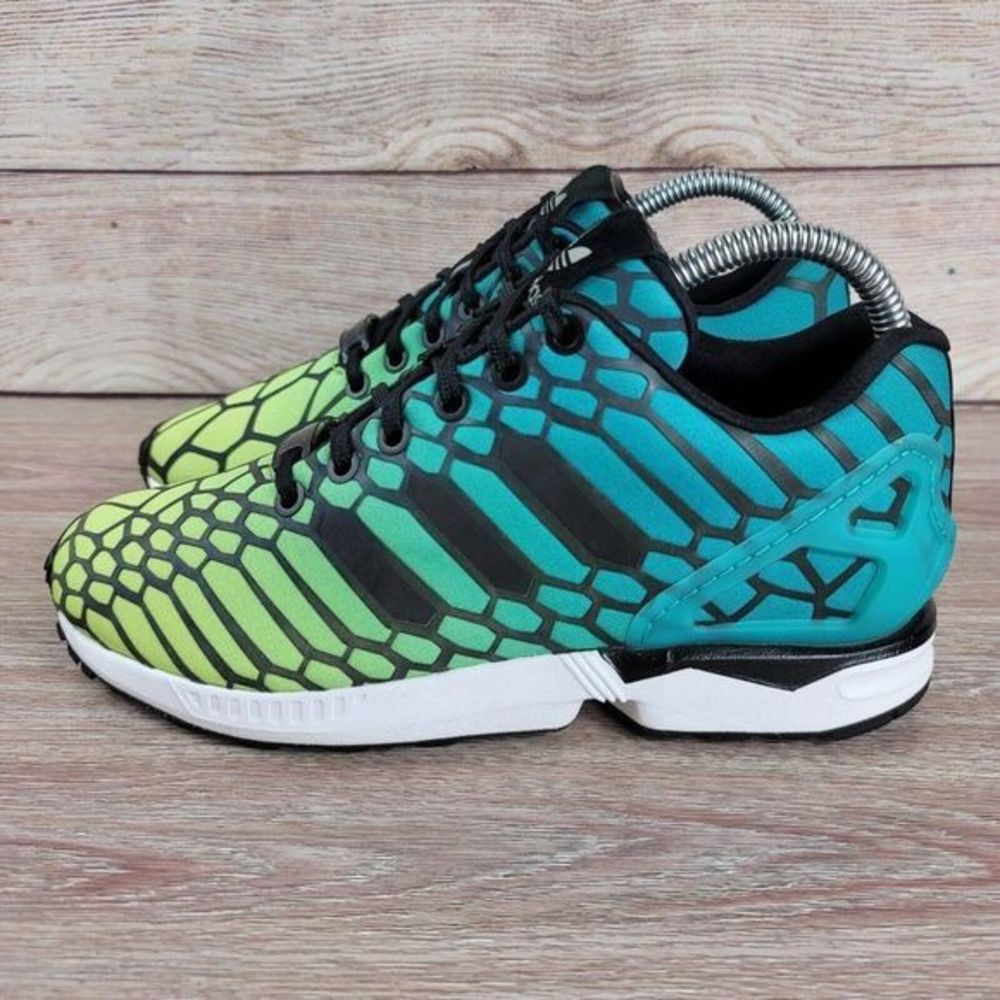 Adidas ZX Flux Torsion Women's Ombre Solar Size 7 Athletic Casual Sneakers Shoes - Picture 2 of 8